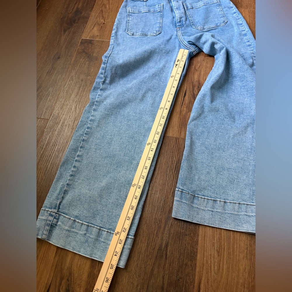 Bagatelle Jeans Womens Blue‎ Denim Wide-Leg High Waisted - Picture 6 of 12